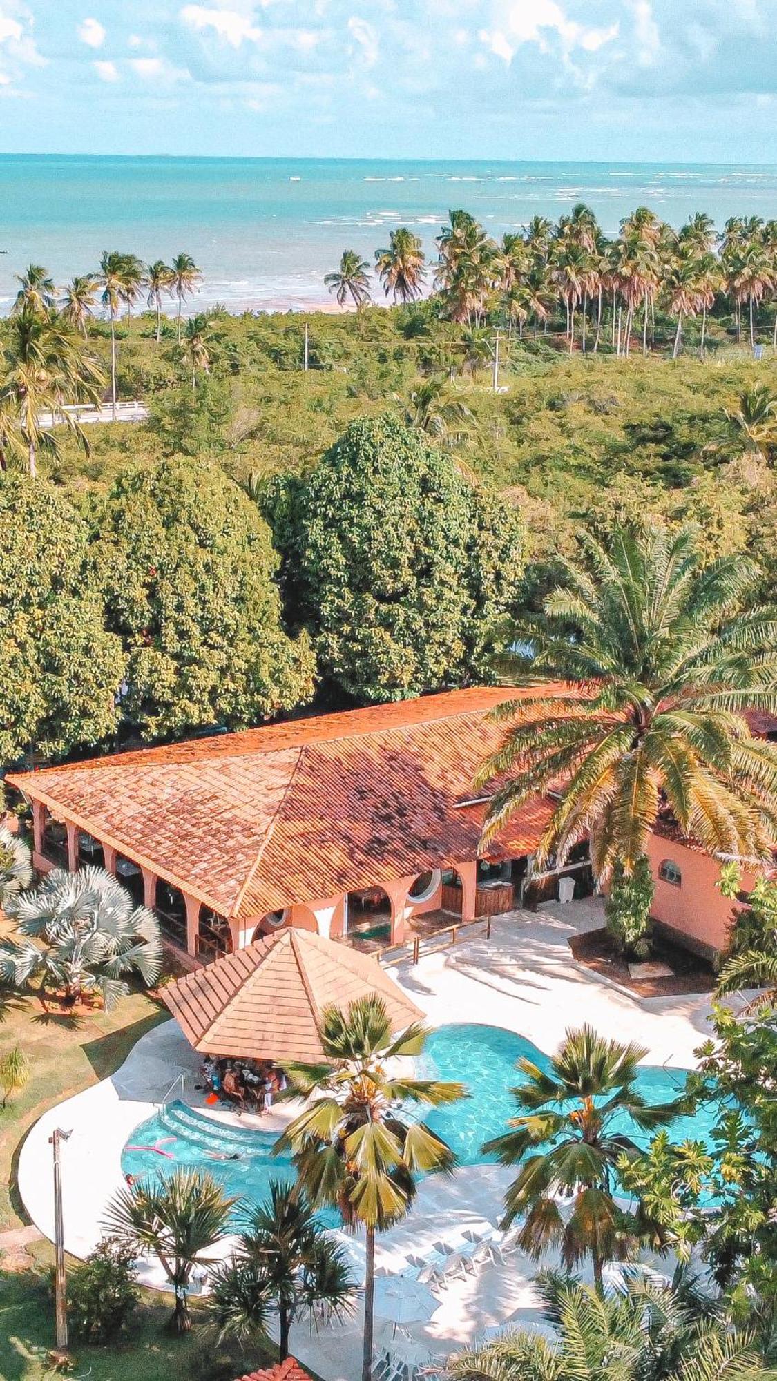 Eco Pousada Paraiso Dos Coqueirais Japaratinga Exterior foto